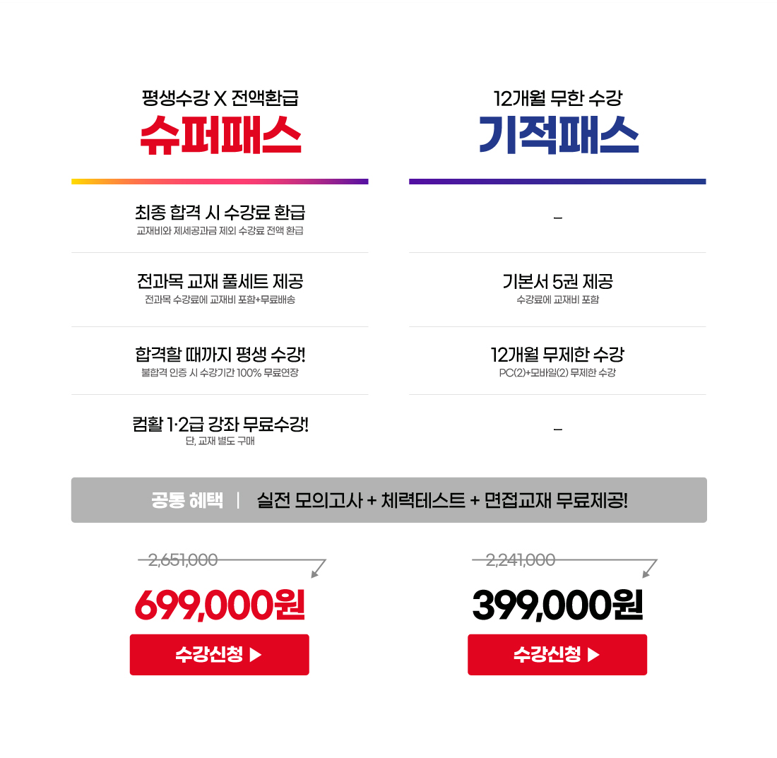 슈퍼패스 / 기적패스